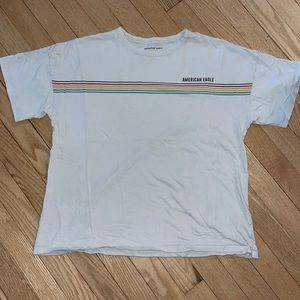 american eagle graphic tee oversized